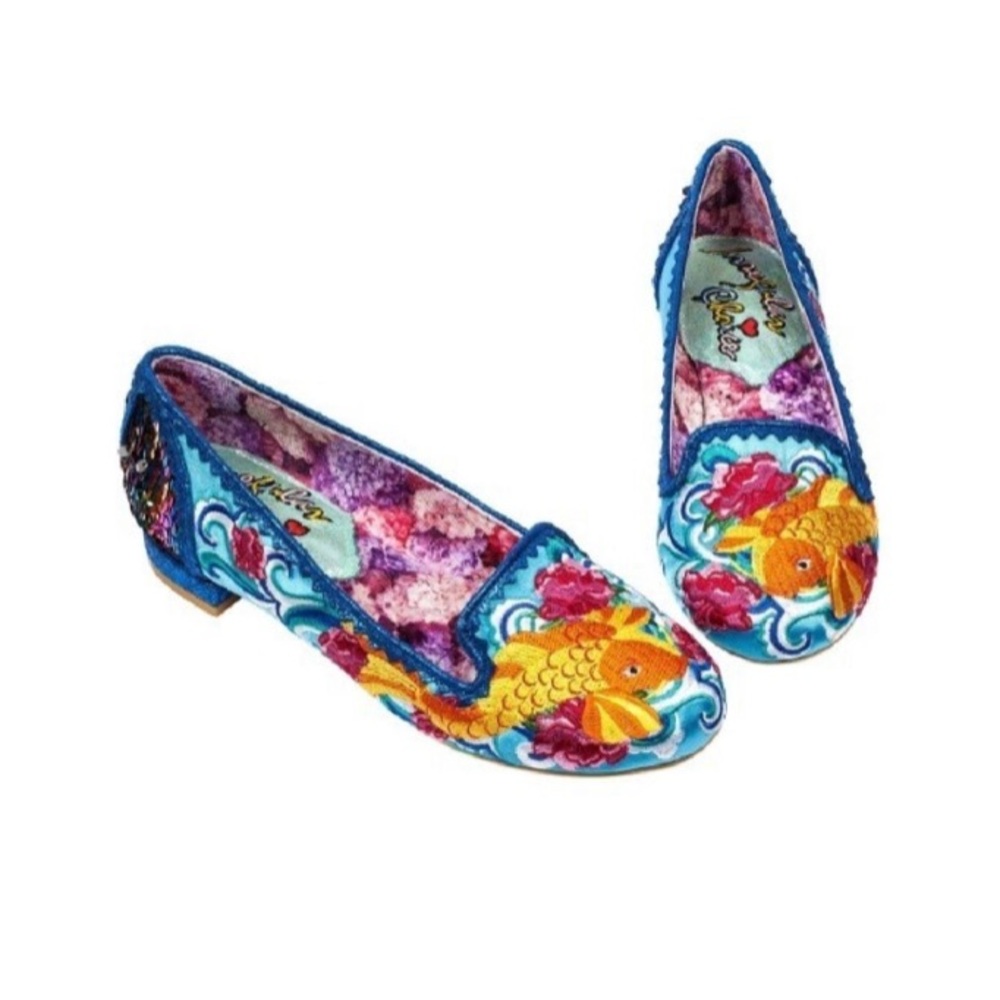 NEW Irregular Choice Koi Fish Flats RARE